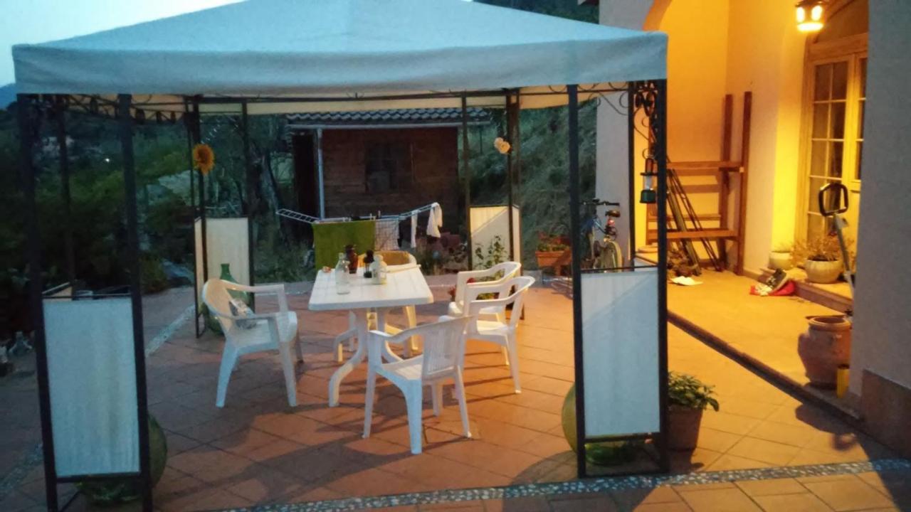 Room In Villa - Room In The Hills With Garden And Sea View San Salvatore  Buitenkant foto